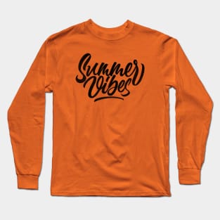 Summer Vibes Long Sleeve T-Shirt